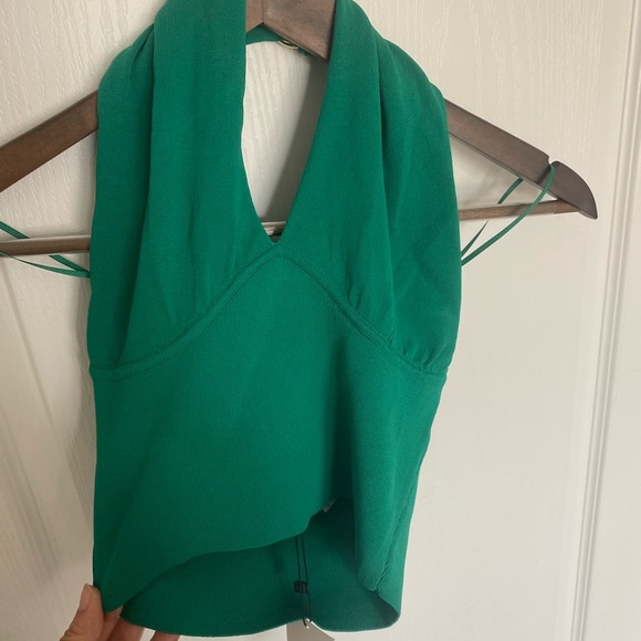 Zara gold buckle knit top - Picture 4 of 6